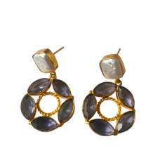 Handcrafted Brass Earrings