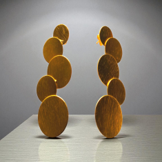 Handcrafted Brass Earrings