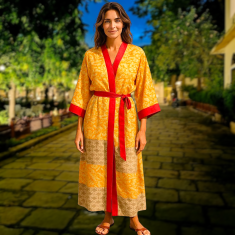 Vintage Silk Kimono 