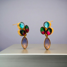Handcrafted Brass Earrings
